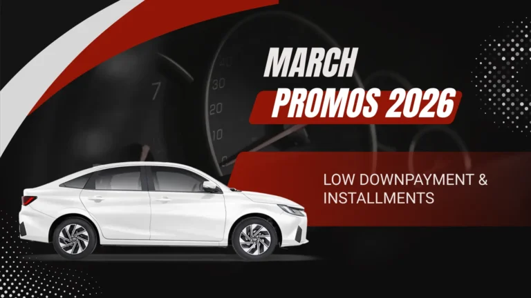 Toyota Tugbok Davao March Promos